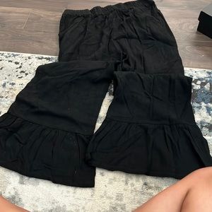 black womens dress pants